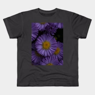 Aster in violett Kids T-Shirt